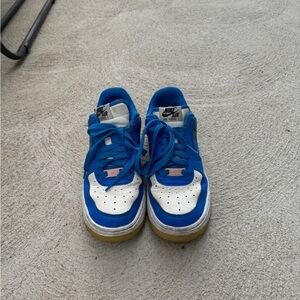 Nike Air Force 1 Blue Shoes